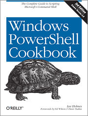 Picture of cover of Windows PowerShell Cookbook