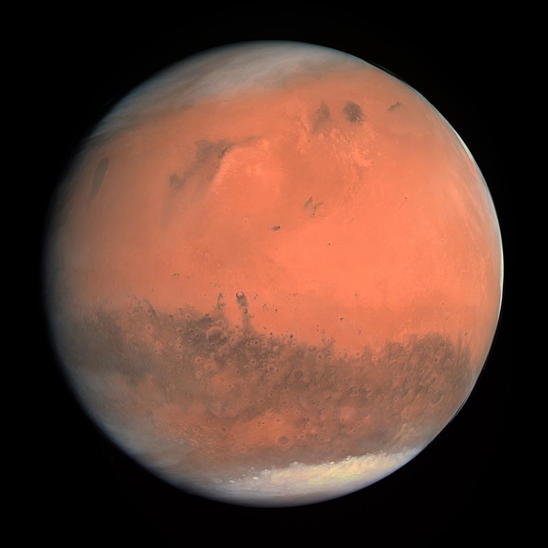 Mars as seen by OSIRIS probe