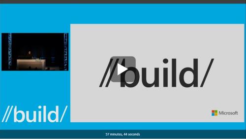 Video From Build Conference 2015